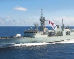 Tiêm kích Trung Quốc vờn 2 tàu chiến Canada vừa thăm Việt Nam