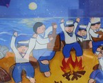 Ước mơ xúc động của trẻ em qua tranh vẽ Hoàng Sa, Trường Sa
