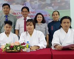 Võ sĩ khiếm thị thọ giáo cao thủ làng judo Việt Nam