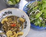 Bún mắm cua đồng Gia Lai: 