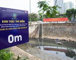 Xả nước vào sông Tô Lịch để giảm ngập cho Hà Nội