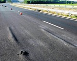 Nhà thầu phải chịu trách nhiệm cao tốc Đà Nẵng - Quảng Ngãi sụt lún