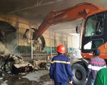Cháy kho sợi trong khu công nghiệp ở Huế, chủ tịch tỉnh ra hiện trường