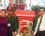 Chủ tịch Quốc hội dự lễ truy điệu và an táng hài cốt liệt sĩ tại Tây Ninh