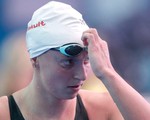 Nữ tay bơi Mỹ Katie Ledecky rút lui khỏi nội dung 200 mét tự do
