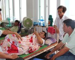 Đại úy công an bị thương: 