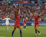 Đá bại Anh, tuyển nữ Mỹ vào chung kết World Cup