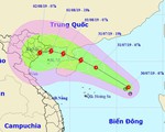 Áp thấp nhiệt đới cách Hoàng Sa 350km, biển động mạnh
