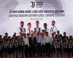 60 cầu thủ nhí trúng tuyển khóa đầu Học viện Juventus VN