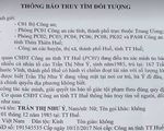Truy tìm một phụ nữ nghi vay mượn hàng chục tỉ đồng rồi bỏ trốn
