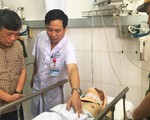 Thượng úy cảnh sát giao thông bị tông trực diện đã tỉnh lại