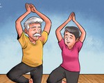 Nhờ yoga, thiền, ba tôi giã từ kiếp 