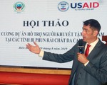 Hoa Kỳ tài trợ 50 triệu USD cho người khuyết tật tại 7 tỉnh Việt Nam