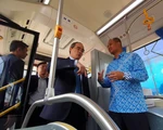 Lãnh đạo TP.HCM tìm hiểu dự án đê chống ngập và xe buýt nhanh Indonesia