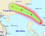 Bão gần Biển Đông đang mạnh lên, Bắc Bộ, Bắc Trung Bộ mưa dông