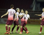 Thắng 2-0 từ sút xa, CLB Sài Gòn đẩy Thanh Hóa xuống vị trí nguy hiểm