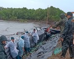 Cà Mau ban bố tình huống khẩn cấp hộ đê biển Tây