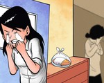 Chiếc bánh mì cha không kịp ăn!