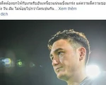 Thủ môn Văn Lâm được Muangthong United ca ngợi là biểu tượng 