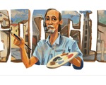 Danh họa Bùi Xuân Phái được Google vinh danh nhân sinh nhật lần thứ 99 của ông