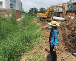 Lấp rạch thoát nước gây ngập khu dân cư