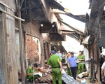 Nghi đốt vàng mã gây cháy chợ, thiệt hại gần 3 tỉ đồng