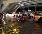 Có siêu máy bơm đường vẫn ngập, chủ đầu tư nói mưa vượt thiết kế