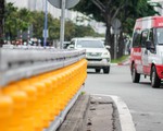 Lắp hộ lan bánh xoay trên đường Mai Chí Thọ để giảm tai nạn giao thông