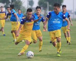 Đội tuyển U22 Việt Nam đá giao hữu với U22 UAE
