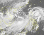 Hai áp thấp nhiệt đới và bão cùng xuất hiện là hiếm gặp