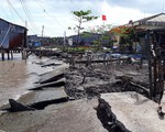 Nhiều xóm làng miền Tây tan tác vì sạt lở