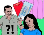 Đừng làm người keo kiệt nghen con!