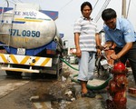 Giá nước tăng từ tháng tới