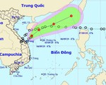 Áp thấp nhiệt đới đang ra xa bờ biển miền Trung, Tây Nguyên mưa to