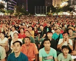 Hủy kế hoạch trực tiếp bóng đá ở phố đi bộ Nguyễn Huệ