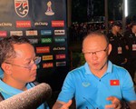 Họp báo riêng với phóng viên Việt Nam, HLV Park Hang Seo: 