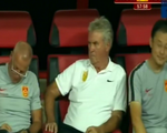 HLV Park khiêm tốn, HLV Hiddink thẫn thờ khi U22 Trung Quốc thua Việt Nam