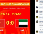 Cổ động viên châu Á khen ngợi và khích lệ U23 Việt Nam sau trận hòa U23 UAE
