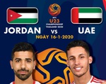Lịch sử ủng hộ U23 Việt Nam: U23 Jordan và UAE hiếm khi hòa có bàn thắng