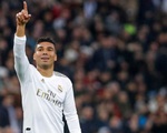Casemiro lập cú đúp đưa Real Madrid lên đầu bảng