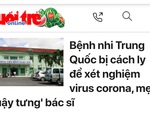 Hai bệnh nhi Trung Quốc ở Khánh Hòa âm tính virus corona