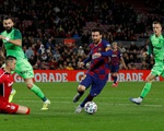 Messi lập cú đúp, Barcelona 