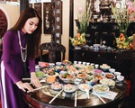 Trưng bày mâm cỗ, mâm ngũ quả 3 miền trong Lễ hội Tết Việt
