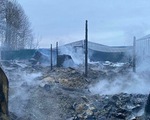 Cán bộ ĐSQ Việt Nam đến hiện trường vụ cháy ở Nga, nghi cả 8 nạn nhân là người Việt
