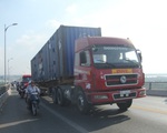 Cấm xe tải trọng lớn qua cầu Rạch Miễu