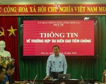 1 trẻ tử vong, 4 trẻ vào viện sau tiêm vắc xin ComBE Five