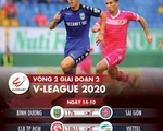 Lịch trực tiếp V-League 2020 ngày 14-10: CLB TP.HCM - Viettel
