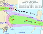 Bão số 7 suy yếu, áp thấp nhiệt đới mới mạnh lên khi vào Biển Đông