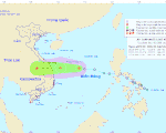 Nóng: Áp thấp nhiệt đới đang hướng về Đà Nẵng - Khánh Hòa