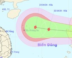 Hai ngày nữa thôi, tâm bão lại cách quần đảo Hoàng Sa 410 km, gió giập cấp 11